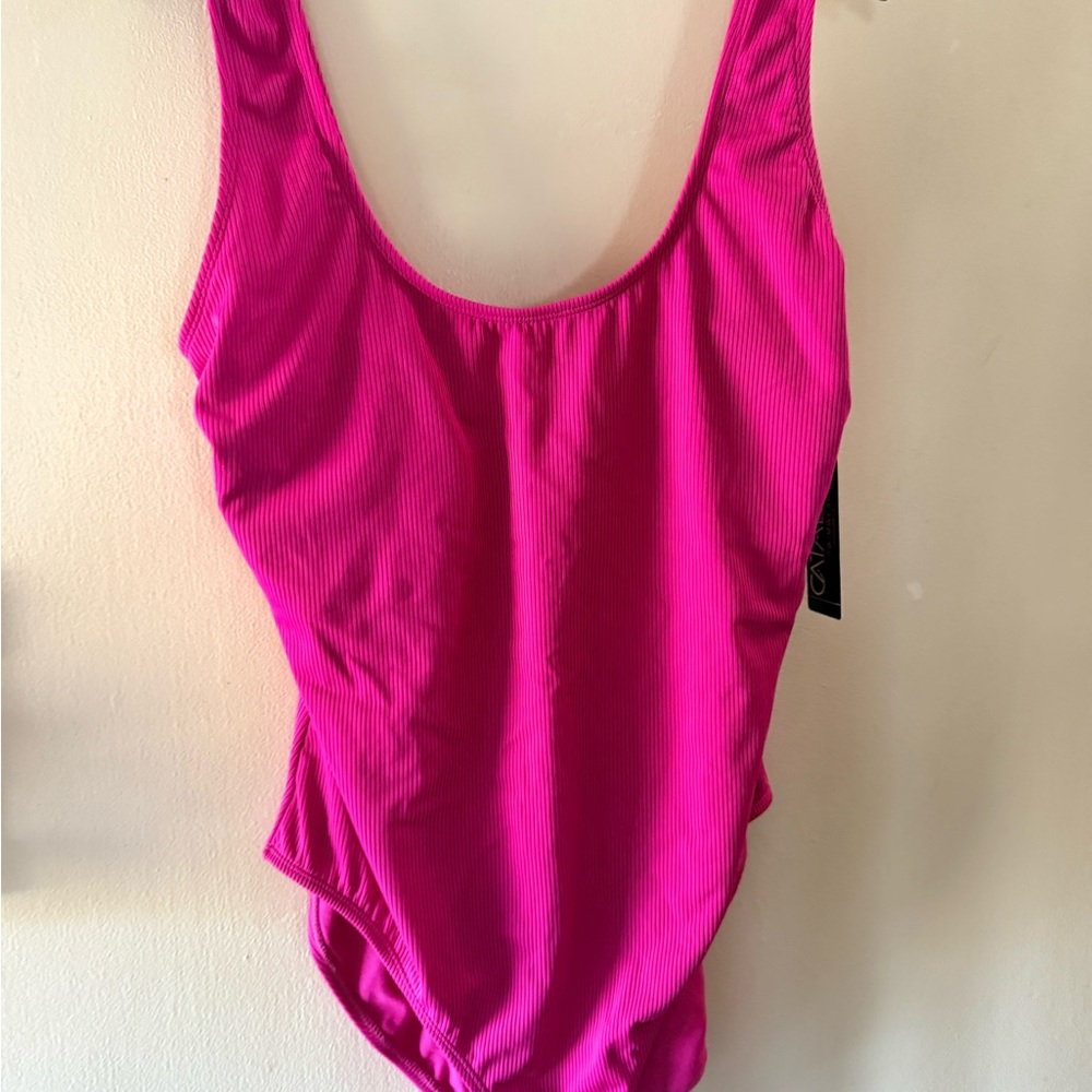 Catalina Fuchsia Swimsuit - Picture 2 of 7